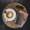 Husa Carbon Fiber pentru Samsung Galaxy A35, aspect carbon, neagra