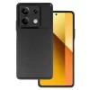 Husa Xiaomi Redmi Note 13 5G, Carbon Fiber, aspect carbon, protectie camere, neagra
