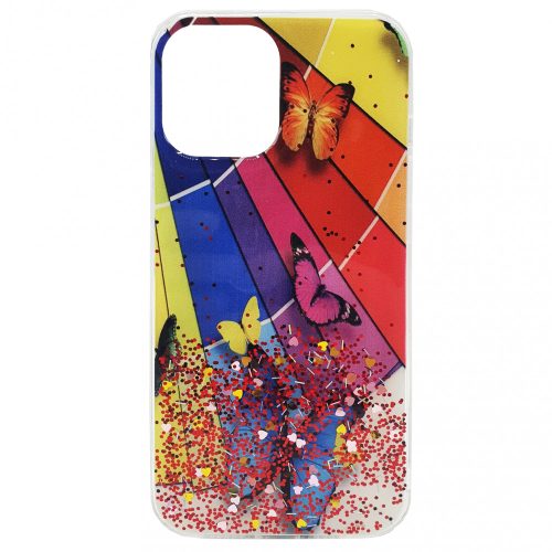 Husa de protectie Shiny Flowers pentru Apple iPhone 12 Pro Max, model 2