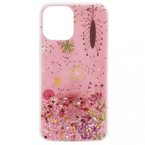 Husa de protectie Shiny Flowers pentru Apple iPhone 12 Pro Max, model 12