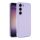 Husa Samsung Galaxy A36, Luxury Silicone, protectie camera, catifea in interior, mov lila