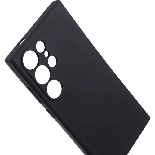 Husa Samsung Galaxy S25 Ultra, Luxury Silicone, catifea in interior, protectie camere, verde