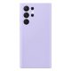 Husa Samsung Galaxy S25 Ultra, Luxury Silicone, catifea in interior, protectie camere, mov lila