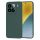 Husa protectie Xiaomi 15, Luxury Silicone, protectie camera, catifea in interior, verde