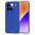 Husa protectie Xiaomi 15, Luxury Silicone, protectie camera, catifea in interior, navy blue