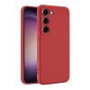 Husa Samsung Galaxy A16 5G, Luxury Silicone, protectie camera, catifea in interior, rosie