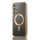 Husa Samsung Galaxy A36, Electroplating Magsafe TPU, protectie camera, aurie