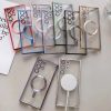 Husa Samsung Galaxy S25 Ultra, Electroplating Magsafe TPU, protectie camera, margini rosii