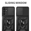 Husa Reno13 F, Camshield Armor, inel sustinere, protectie camera, argintiu