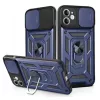 Husa Reno13 F, Camshield Armor, inel sustinere, protectie camera, albastru