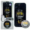 Husa Apple iPhone 13 Pro Max, Boter Magsafe + MagPopsocket, Maybe You Want to Say