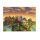 Puzzle 80 piese, 20 x 15 cm, personaje Minecraft, model 1