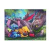 Puzzle 80 piese, 20 x 15 cm, personaje Lilo and Stitch, model 1