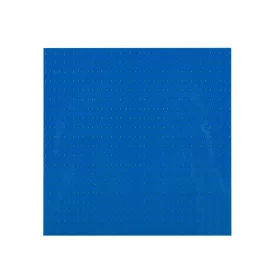 Placa suport piese tip LEGO, plastic, 16 x 16 cm, albastra
