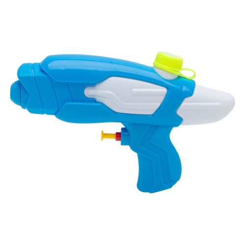 Pistol de apa, 20 cm, plastic, albastru/alb