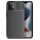 Husa Apple iPhone 14 Plus, Carbon Fiber, TPU moale cu aspect carbon, neagra