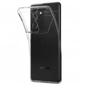   Husa de protecție Samsung Galaxy S21 Ultra, TPU transparent, grosime 2 mm