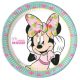 Set 8 farfurii de carton Minnie Mouse, 23 cm, licenta Disney