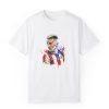 Tricou personalizat alb, copii/adulti, design Antoine, modal, diverse marimi