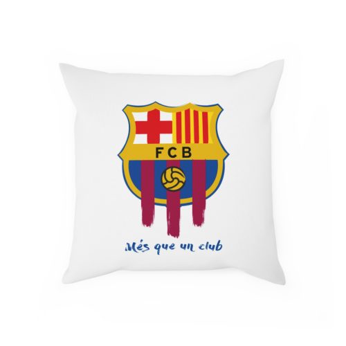 Perna decorativa personalizata, 40 x 40 cm, alba, mata, husa detasabila, model 5
