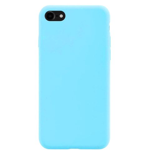 Husa Apple iPhone 7/8/SE (2020) Matt TPU, silicon moale, albastru deschis