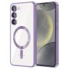 Husa Samsung Galaxy S23 Plus, Electroplating Magsafe TPU, protectie camera, mov
