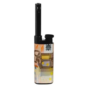   Bricheta aprinzator cu imagini bacnote, 13 cm, bacnota 50 euro