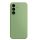 Husa Samsung Galaxy A34 5G, Luxury Silicone, catifea in interior, protectie camere, verde maslina