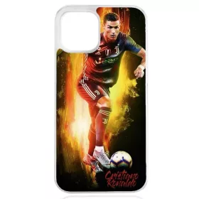   Husa iPhone 14 Pro, TPU flexibil, margini transparente, Ronaldo2