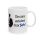 Cana ceramica personalizata, mesaj "Din cana asta bea doar Sefu", 330 ml, alba