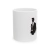 Cana ceramica personalizata, mesaj "Din cana asta bea doar Sefu", 330 ml, alba