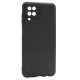 Husa Samsung Galaxy A12, Matt TPU My Choice, silicon moale, protectie camere, neagra