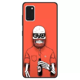   Husa de protectie pentru Samsung Galaxy A41, hibrid TPU + PC, model Hipster Man 2