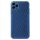 Husa Breath Case pentru Apple iPhone XS, silicon moale cu perforatii, albastra