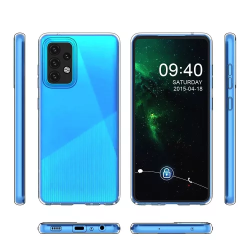 Husa Samsung Galaxy A52 / A52 5G TPU transparent, grosime 2 mm