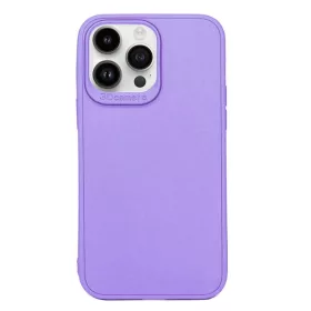   Husa protectie Apple iPhone 16 Pro, Matt TPU My Choice, silicon moale, mov lila