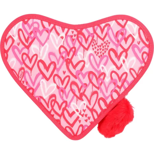 Penar Echipat Top Model, inima One Love, roz, 4,5 x 25 x 20 cm