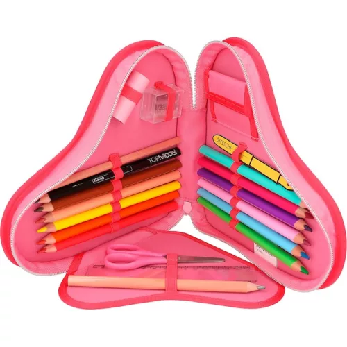 Penar Echipat Top Model, inima One Love, roz, 4,5 x 25 x 20 cm