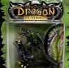 Figurina dragon cu doua capete Dragon Flying, verde/gri