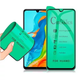   Folie de protectie Ceramic Film pentru Huawei P30 Lite / P30, margini negre