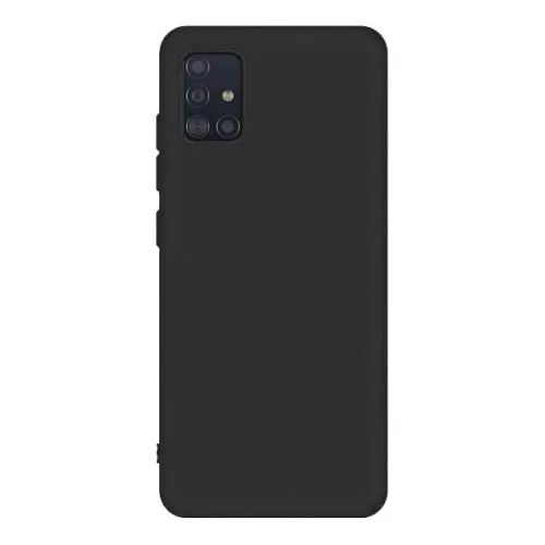 Set folie si husa Xiaomi Redmi 9C, sticla transparenta si Matt TPU, negru