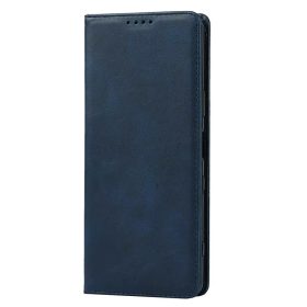   Husa Samsung Galaxy A20s, Elegant Book Case, inchidere magnetica, albastra