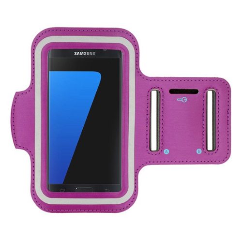 Husa Sport Armband / suport de brat pentru Huawei P40/iPhone 11/11Pro/12/12Pro/Sam S10/S20 (5,5 inch), violet