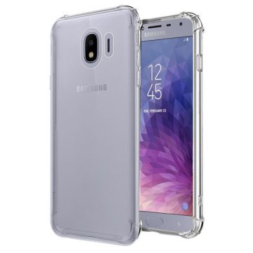   Husa de protecție pentru Samsung Galaxy J4 2018, intărituri in colțuri, TPU transparent