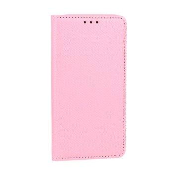  Husa Smart Magnet Case pentru Samsung Galaxy A7 2018, inchidere magnetica, roz