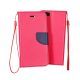 Husa tip carte Fancy Case pentru Apple iPhone 7 / 8, inchidere magnetica, roz
