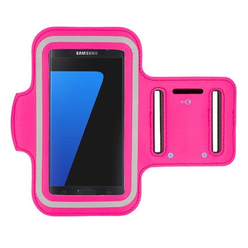 Husa Sport Armband / suport de brat pentru Huawei P40/iPhone 11/11Pro/12/12Pro/Sam S10/S20 (5,5 inch), roz