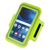 Husa Sport Armband / suport de brat pentru Huawei P40/iPhone 11/11Pro/12/12Pro/Sam S10/S20 (5,5 inch), verde lemon