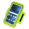 Husa Sport Armband / suport de brat pentru Huawei P40Pro/PSmart 2021/Mate 40Pro/iPhone 11Pro Max/12Pro Max/Sam A51/A52/S20 Plus (6,0 Inch), verde lemon