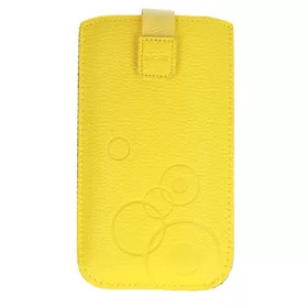  Husa protectie tip pouch pentru iPhone 11 Pro / Samsung J5 (2017) / Huawei P10 LIte / Xiaomi Redmi 7A, galbena
